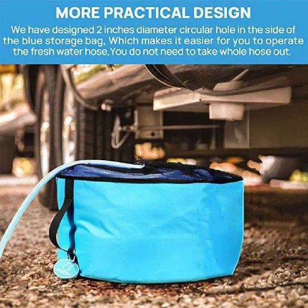 RVs Motorhome Water Hose Storage Bag Indoor Outdoor
