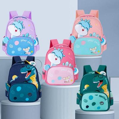 Kindergarten School Bag Cartoon Dinosaur Baby Boys Backpacks