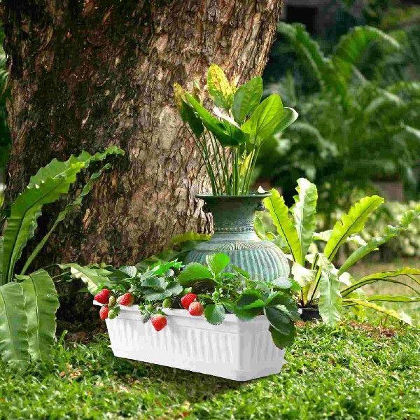 Rectangular Flower Pot Pots Outdoor Planters for Plants