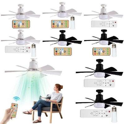 Ceiling Fan Light with Remote Light Bulb Fan Timing
