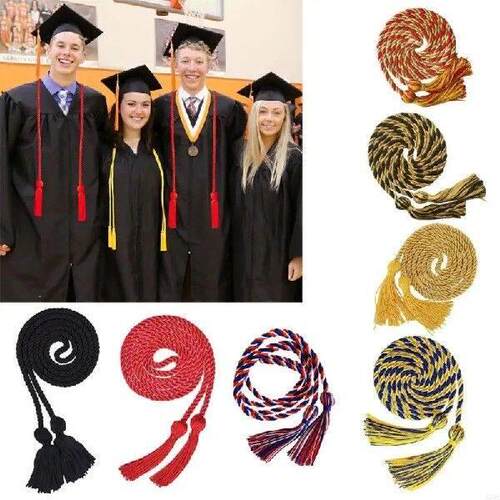 J60C Graduation Cord with Tassels for Grad Day and