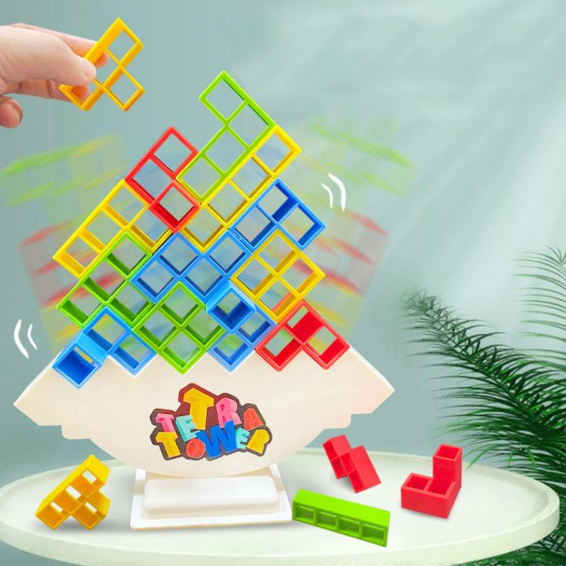 New Tetra Tower Game Stacking Blocks Stack Building Blocks B