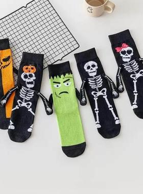 Pumpkin socks, Halloween socks, cute and funny南瓜袜万圣节