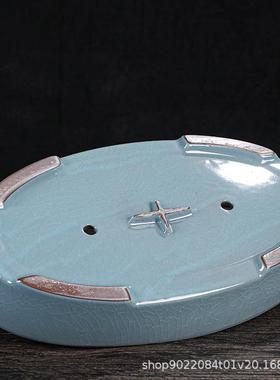 Ge kiln ceramic bonsai flower pot landscaping micro landscap