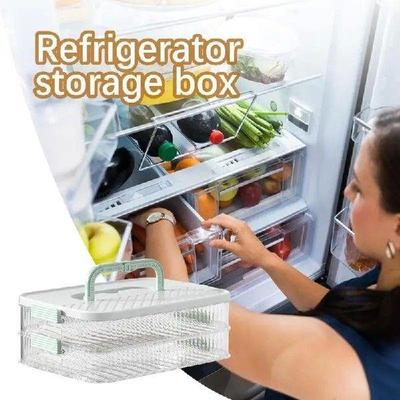 Cheese Container For Refrigerator Multi-layer Food Storage