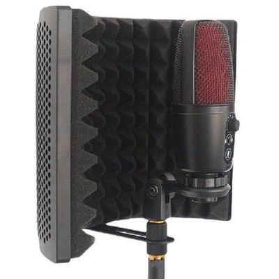 Mini Microphone 3 Panels Foldable Windscreen Acoustic