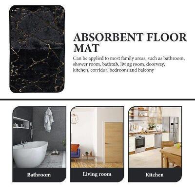 Marble Floor Mat Bathroom Rug Shower Area Rugs Bathtub