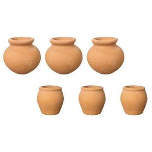 Succulent Flower Pot Outdoor Pots Plant Clay Terracotta