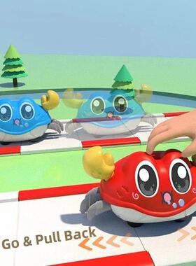 Crawling Crab Tummy Time Baby Sensory Toys Infant Learning C