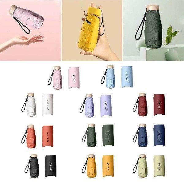 Travel Sunshade Umbrella Compact Umbrella for and Hot