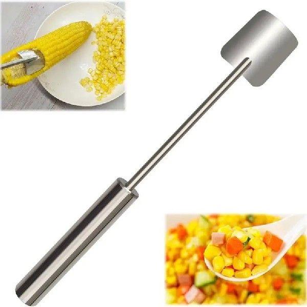Corn Planer Thresher Stainless Steel Corn Cob Peeler