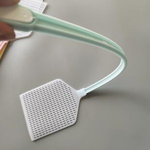 苍蝇拍熟胶老式 长柄加长拍不烂手动家用蚊蝇拍灭蝇神器加厚塑料拍