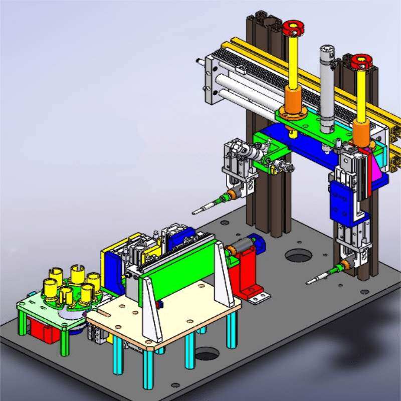 9800套solidwor非标自动化设备3d图纸机械设计sw模型包装机图纸怎么看?