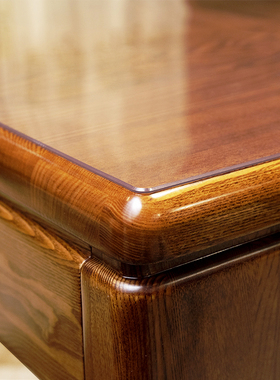 红芯PVC软玻璃防水防烫防油免洗透明桌布塑料餐桌垫茶几垫水晶板