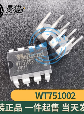 WT751002S WT751002 DIP8直插 全新原装 3元 一个起拍 可直拍！