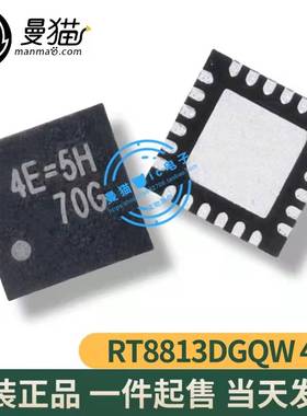 RT8813DGQW 丝印 4E=3F 4E=3E 4E=3G 4E= QFN24 全新原装 可直拍