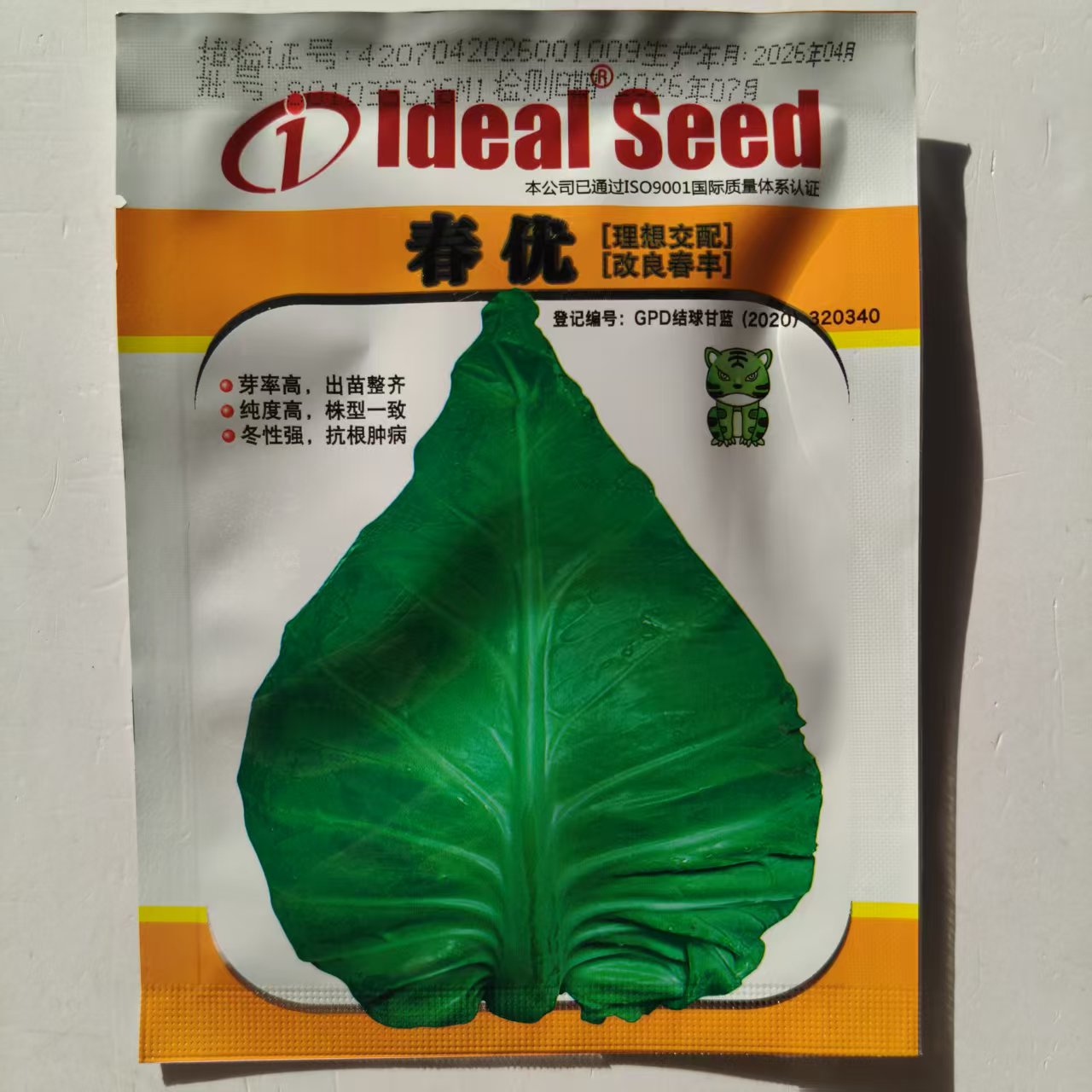 理想春优牛心甘蓝种籽卷心包头菜种子秋冬季播高产结球甘蓝菜种孑