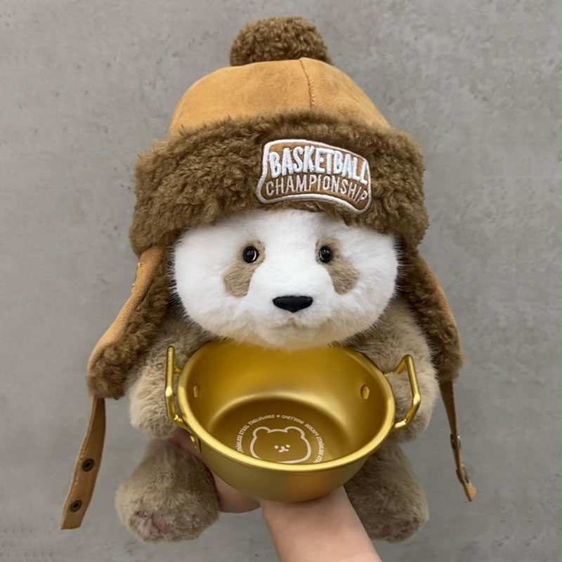 西柚熊猫mini七仔熊猫玩偶小七仔