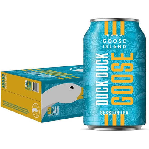 日本代购Goose Island 罐装啤酒 Duck 鸭子酒下单请提供清关信息