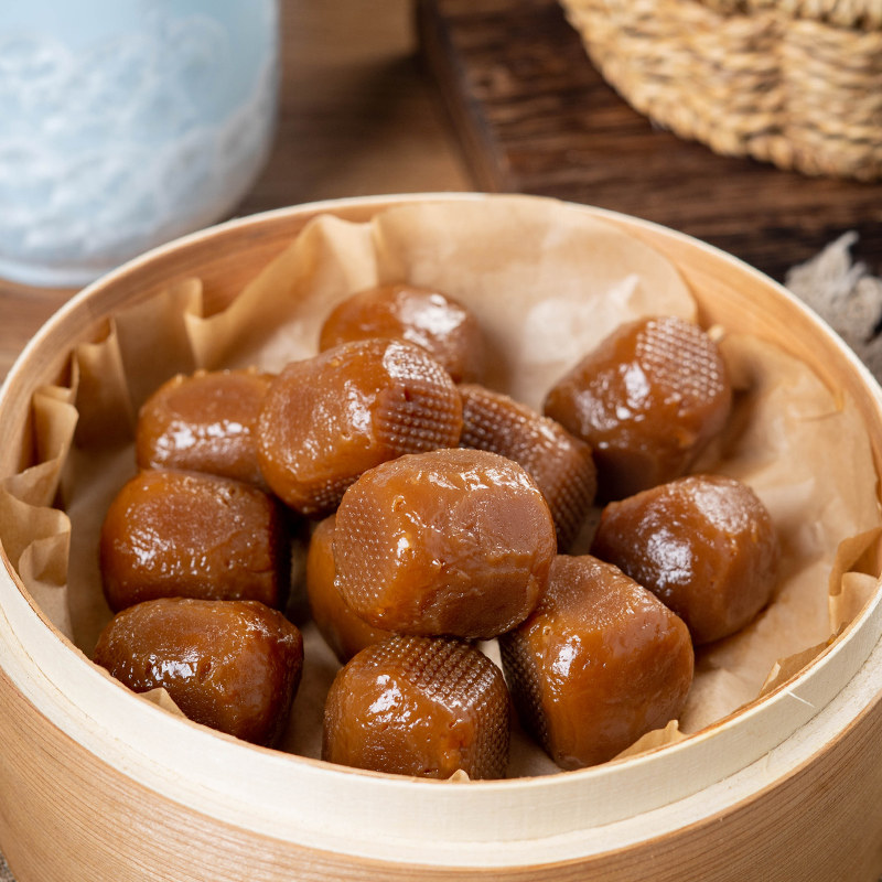 宁波特产粮觅灰汁团手工传统糕点糯米团子速食早餐下午茶点心零食