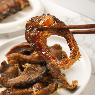 粮觅上海熏鱼本帮糖醋熏鱼加热即食苏式爆鱼熟食零食酥鱼预制菜