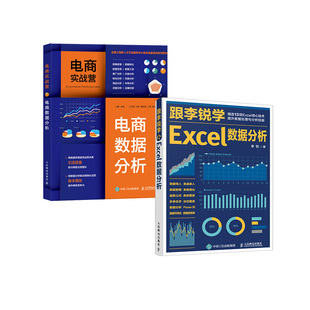 2件套 李锐Excel 2册 电商 电商数据分析 套装 教程