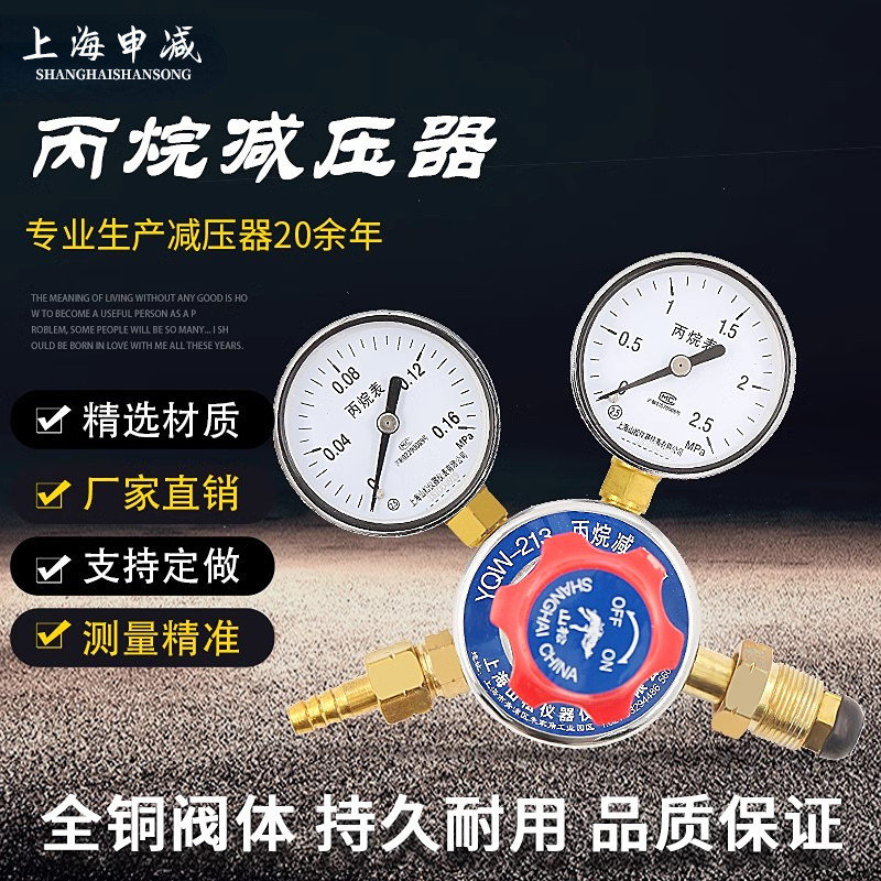 上海丙烷减压阀全铜材质
