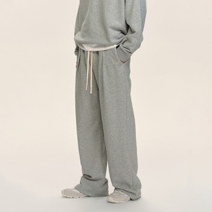 男宽松百搭运动长裤 CLIMAX VISION350克双褶廓形休闲直筒卫裤