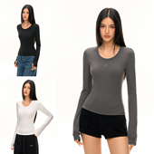 T恤打底衫 CLIMAX 女 舒弹亲肤绒感修身 显瘦长袖 VISION 秋冬内搭