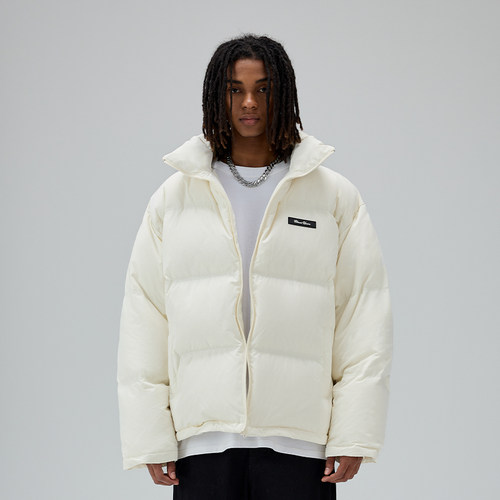 CLIMAXVISION基础贴标羽绒服