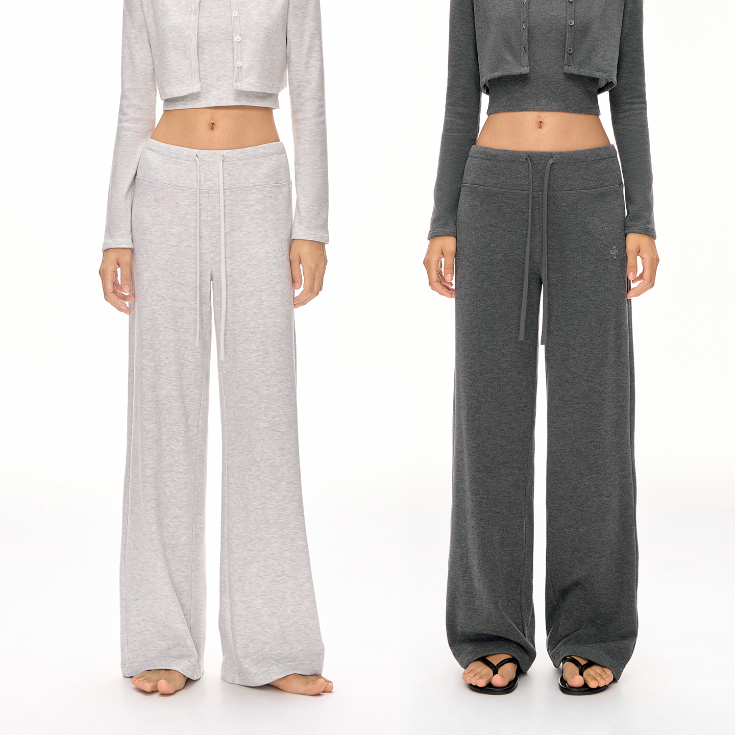 CLIMAX VISION一体绒糯米裤/轻盈舒弹温暖绒感休闲直筒长裤女款