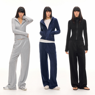 套装 直筒休闲长裤 VISION软糯亲肤双面暖绒保暖连帽外套 CLIMAX