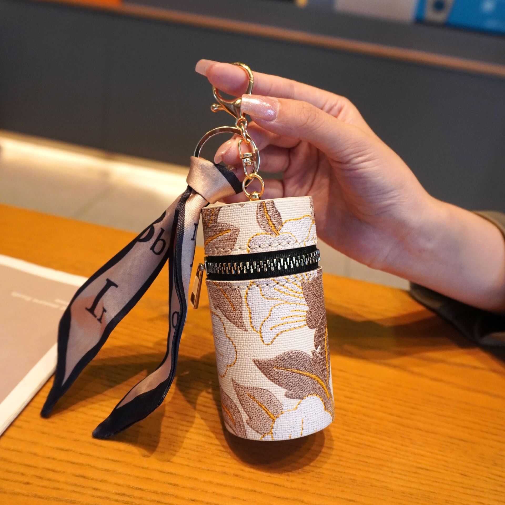 中国风创意口红包时尚钥匙包