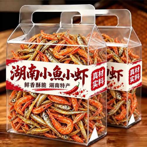 小鱼小虾湖南特产农家自晒干货