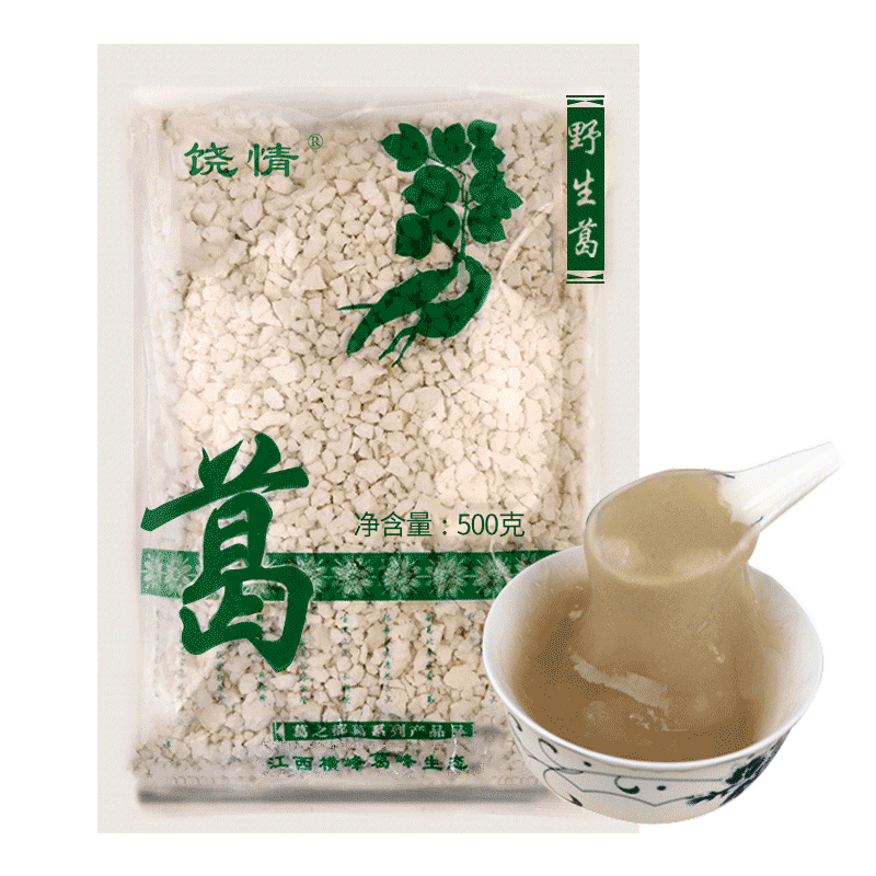 饶情葛根粉野生纯正上饶特产天然葛粉代餐粉早餐食品透明袋500g怎么看?