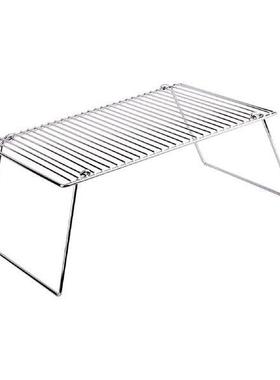 Folded Campfire Grill Multifunctional Grate for Trip