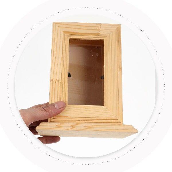 Wooden Pet Urn for Ashes Durable Safe Small Portable