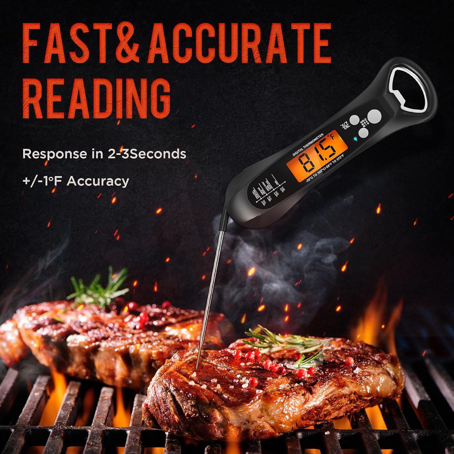 Folding electronic food thermometer 电子食品温度计折叠