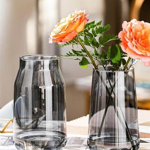 Flower Vase Decoration Home Plastic Vase White Imitation Cer