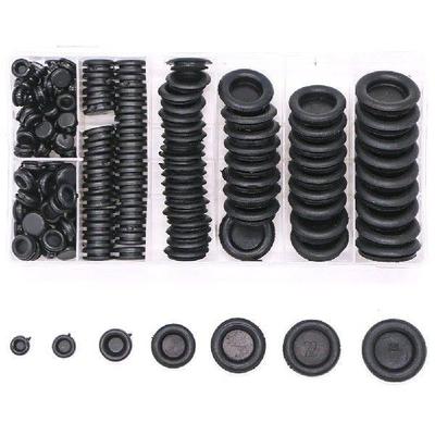 170Pcs Waterproof Sealing Rubber Cables Grommet Kit 7-25mm