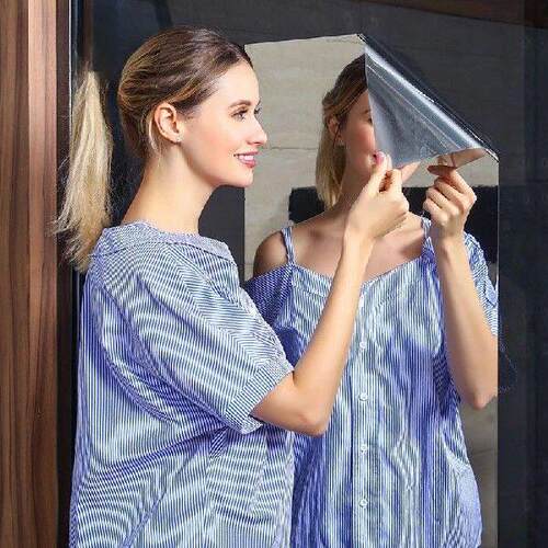 1pc 30 30cm Flexible Self Adhesive collage Full Body Mirror
