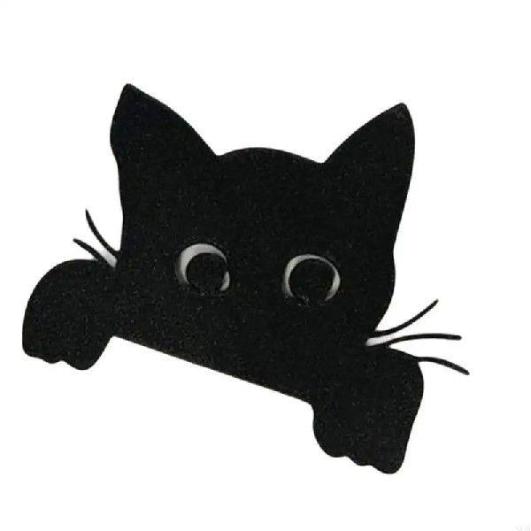 N58A Sturdy Metal Cats Door Accent Fashion Pieces Unique