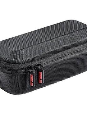 PU Leather Hard Carrying Case With Carabiner & Wrist Strap