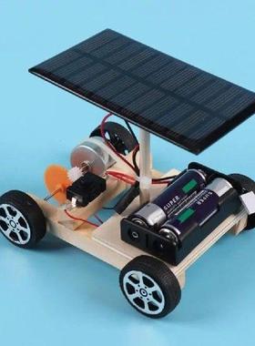 DIY Solar Car Model Toys Learning Kit Physics Experiments