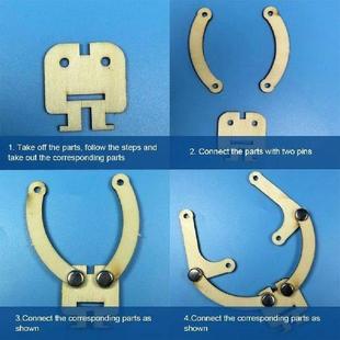 Model Manipulator Kid DIY Science Piston Stem Hydraulic