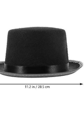 Straw Hat for Men Party Dress Magician Cap Conjuring