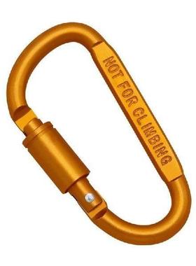 YD61 Outdoor D-ring Locking Carabiner D-Ring Keychain Clip