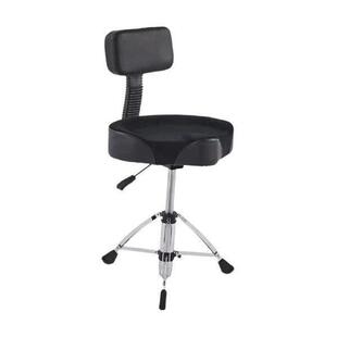 Drum Throne with Backrest,Saddle Drum Seat,Drum Chair