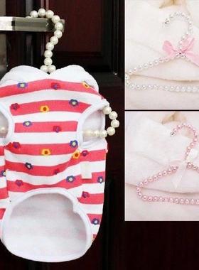 Pearl Cat Clothes Rack Stylish Dog Accessories Storage