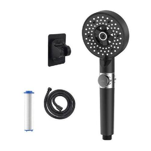 Hand Shower with 5 Jet Types & Convenient Control Water